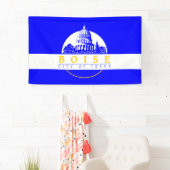 Flagge von Boise (Idaho City) Banner (Insitu)