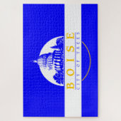 Flagge von Boise (Idaho City) Puzzle (Vertikal)