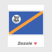 Flagge von Bophuthatswana (1972-1994), Afrika Aufkleber (Blatt)