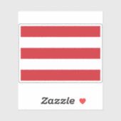 Flagge von Bora Bora Aufkleber (Blatt)