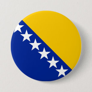 Flagge von Bosnien und Herzegowina Button