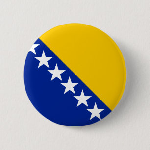 Flagge von Bosnien und Herzegowina Button