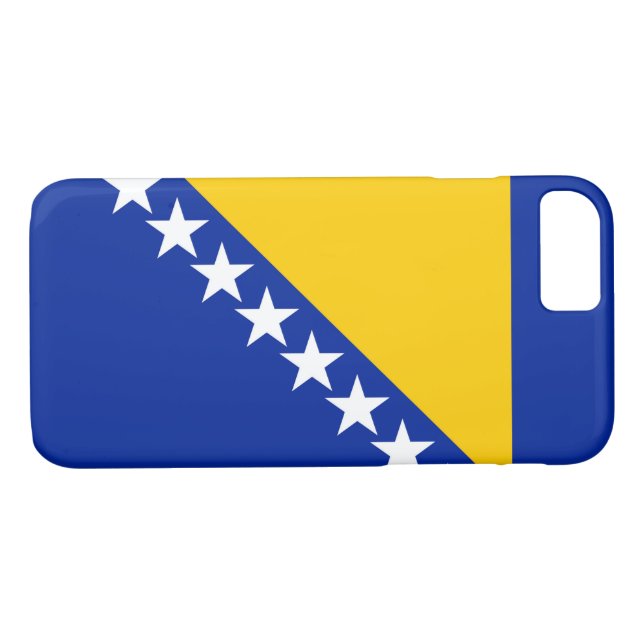 Flagge von Bosnien und Herzegowina Case-Mate iPhone Hülle (Rückseite (Horizontal))
