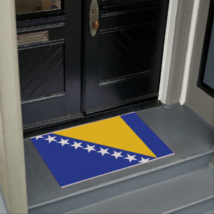 Flagge von Bosnien und Herzegowina Fußmatte