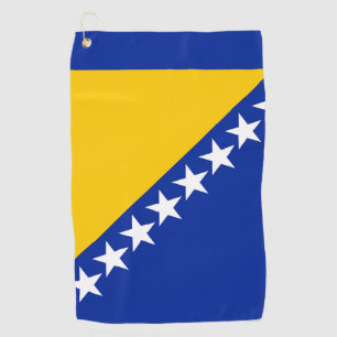 Flagge von Bosnien und Herzegowina Golfhandtuch