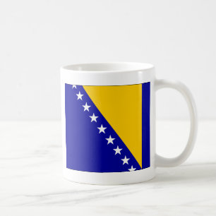 Flagge von Bosnien und Herzegowina Kaffeetasse