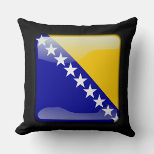 Flagge von Bosnien und Herzegowina Kissen
