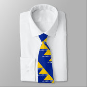 Flagge von Bosnien und Herzegowina Krawatte (Gebunden)