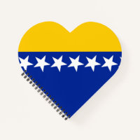 Flagge von Bosnien und Herzegowina
