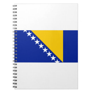 Flagge von Bosnien und Herzegowina Notizblock