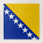 Flagge von Bosnien und Herzegowina Puzzle<br><div class="desc">Flagge von Bosnien und Herzegowina</div>