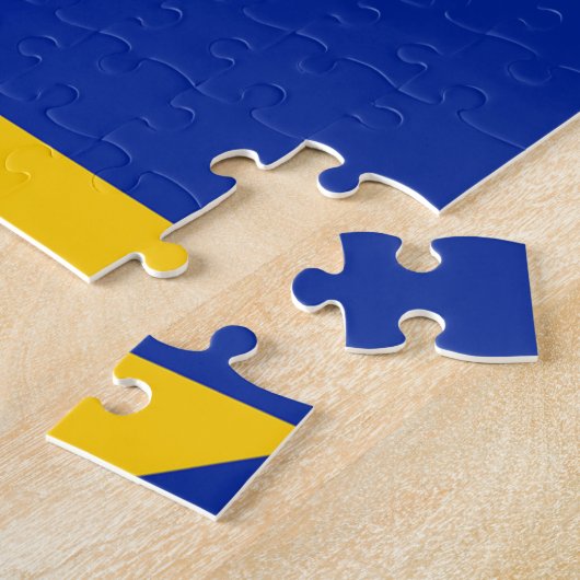 Flagge von Bosnien und Herzegowina Puzzle (Seite)