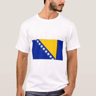 Flagge von Bosnien und Herzegowina T-Shirt
