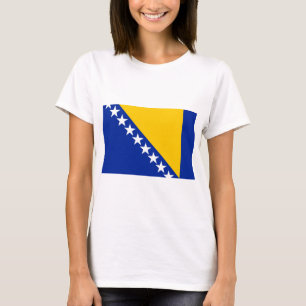Flagge von Bosnien und Herzegowina T-Shirt