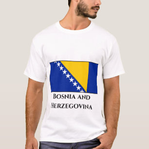 Flagge von Bosnien und Herzegowina T-Shirt