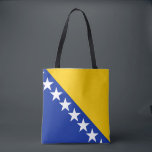 Flagge von Bosnien und Herzegowina Tasche<br><div class="desc">Flagge von Bosnien und Herzegowina</div>