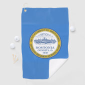 Flagge von Boston, Massachusetts  Golfhandtuch (Insitu)