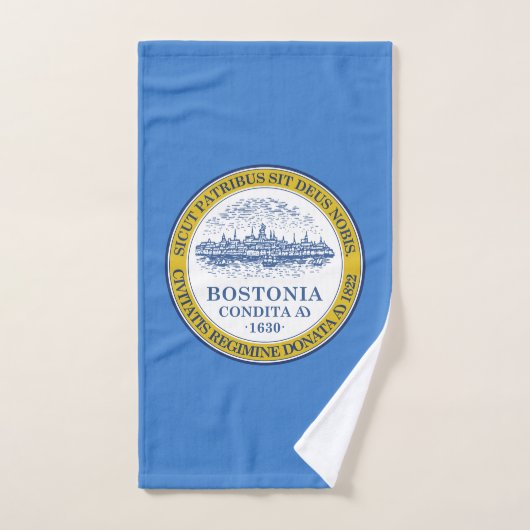 Flagge von Boston, Massachusetts Handtuch (Handtuch)