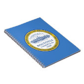 Flagge von Boston, Massachusetts-Notebook Notizblock (Rechte Seite)