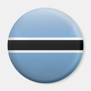 Flagge von Botswana Magnet