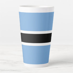 Flagge von Botswana Milchtasse