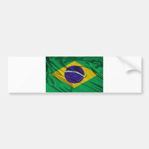 Flagge von Brasilien Autoaufkleber