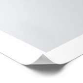 Flagge von Brasov Poster (Ecke)