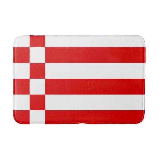 Flagge von Bremen Badematte (Vorderseite)