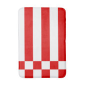 Flagge von Bremen Badematte (Vorderseite Vertikal)