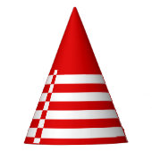 Flagge von Bremen Party Hat Partyhütchen (Vorderseite)