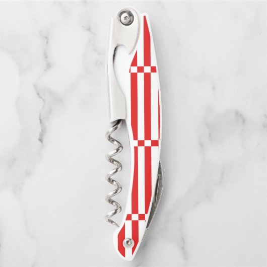 Flagge von Bremen Waiter's Corkschraube Kellnermesser (Vorderseite)