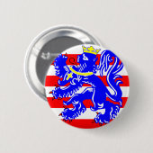 Flagge von Brügge Button (Vorne & Hinten)