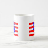 Flagge von Brügge Kaffeetasse (Mittel)