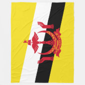 Flagge von Brunei Fleecedecke (Vorderseite)
