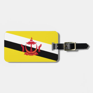 Flagge von Brunei Gepäckanhänger