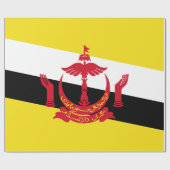 Flagge von Brunei Geschenkpapier (Flach)