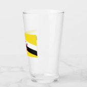 Flagge von Brunei Glas (Links)