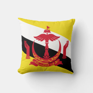 Flagge von Brunei Kissen