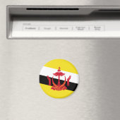 Flagge von Brunei Magnet (In Situ (Geschirrspüler))