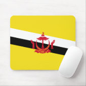 Flagge von Brunei Mousepad (Mit Mouse)