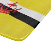 Flagge von Brunei Schneidebrett (Ecke)