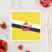 Flagge von Brunei Serviette (Beispiel)