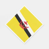Flagge von Brunei Serviette (Ecke)