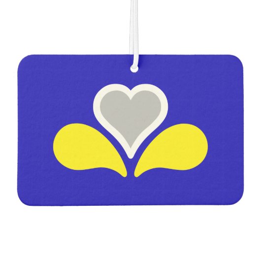 Flagge von Brüssel, Belgien Autolufterfrischer (Vorderseite)