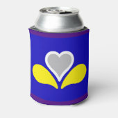 Flagge von Brüssel, Belgien Can Cooler Dosenkühler (Kanne Rückseite)