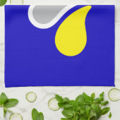 Flagge von Brüssel, Belgien Handtuch (Gefaltet)