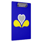 Flagge von Brüssel, Belgien Klemmbrett (Rechts)