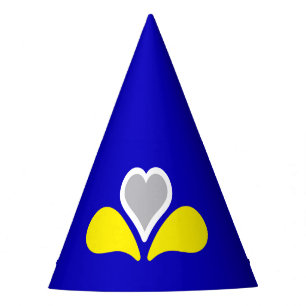 Flagge von Brüssel, Belgien Party Hat Partyhütchen