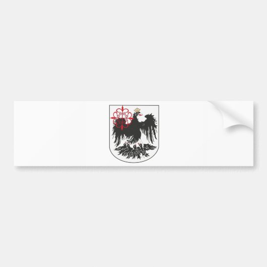 Flagge von Buenos Aires (Argentinien) Autoaufkleber (Vorne)