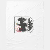 Flagge von Buenos Aires (Argentinien) Fleecedecke (Vorderseite)